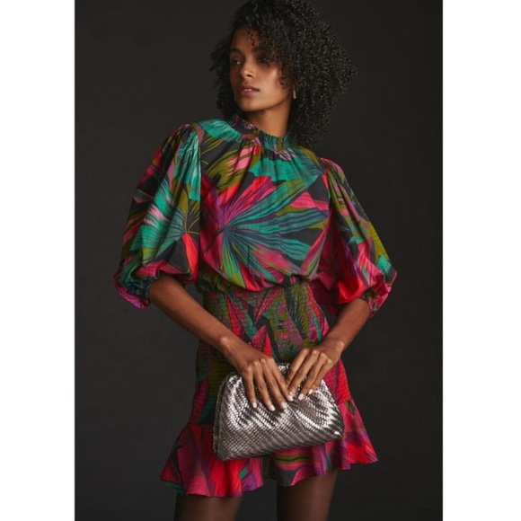 FARM Rio Dresses & Skirts - Farm Rio smocked waist mini dress